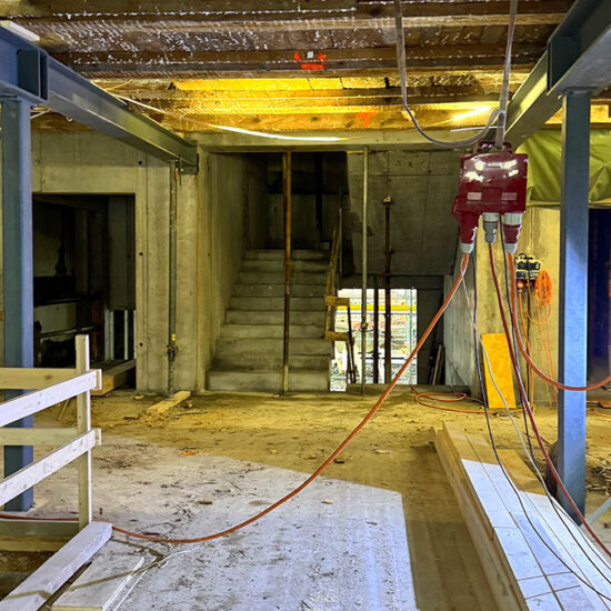 Baustellenbesichtigung Psychiatrie Sarnen