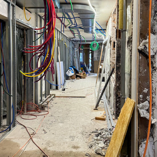 Baustellenbesichtigung Psychiatrie Sarnen