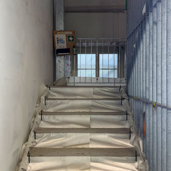 Baustellenbesichtigung Psychiatrie Sarnen