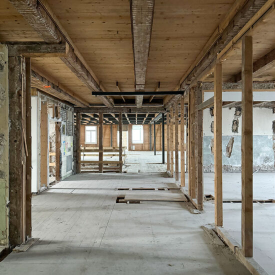 Baustellenbesichtigung Psychiatrie Sarnen