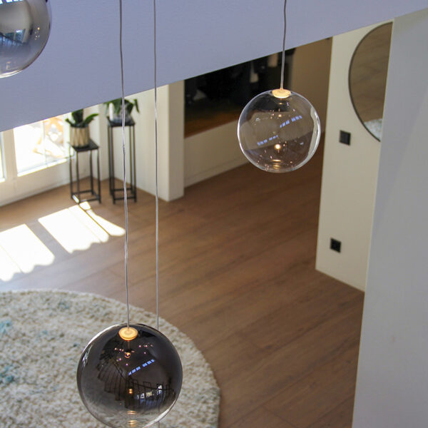 Pendelleuchte aus Glas
