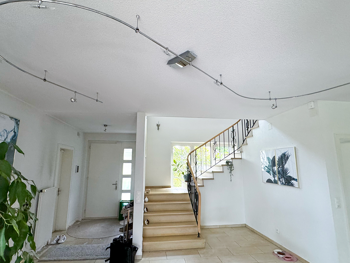 Einfamilienhaus Vorherbild Eingang