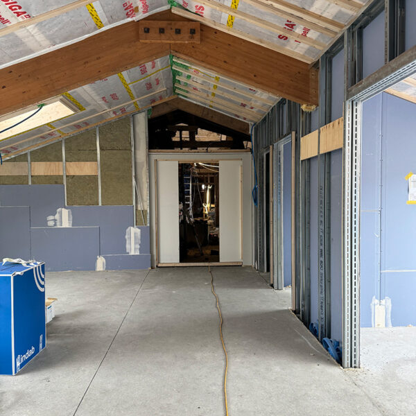 Psychi Sarnen Baustelle Februar 2025