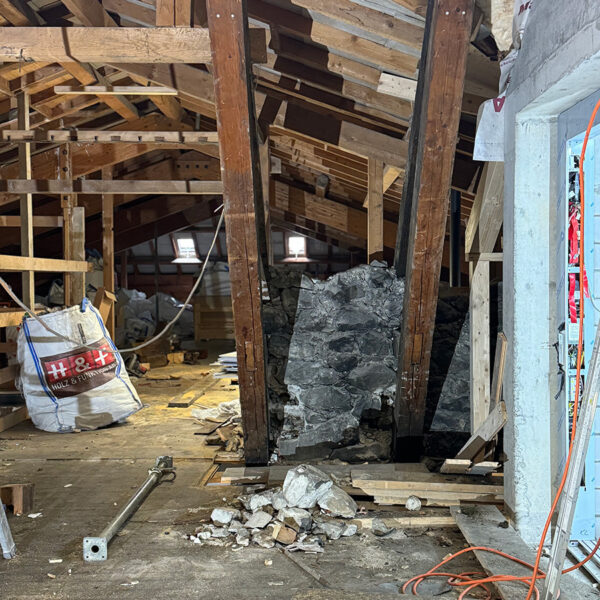 Psychi Sarnen Baustelle Februar 2025