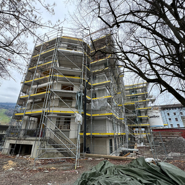 Psychi Sarnen Baustelle Februar 2025