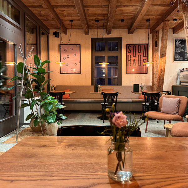 Stimmungsvolles Ambiente im Sodahaus