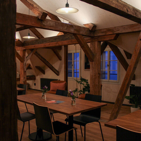 Sodahaus Dachgeschoss Beleuchtung