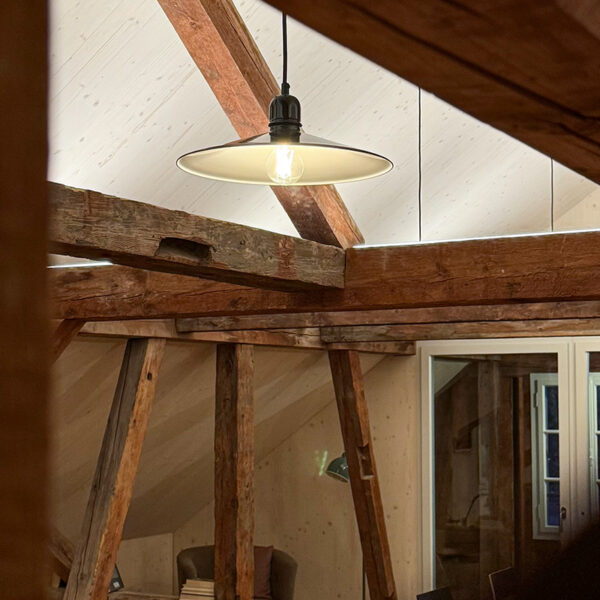 Pendelleuchte im Sodahaus